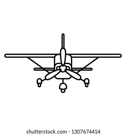 plane icon template