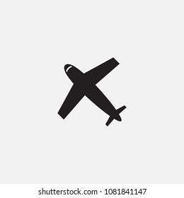 plane icon template design