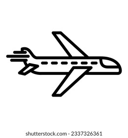 plane icon with transparent background