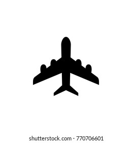 plane icon. Transport elements. Premium quality graphic design icon. Simple icon for websites, web design, mobile app, info graphics on white background