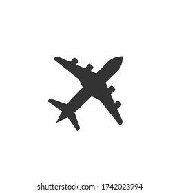 Plane icon. Transportation concept. Vector illustration.