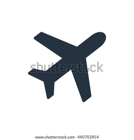 plane icon - travel 100 set