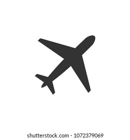 plane icon, traveling logo vector