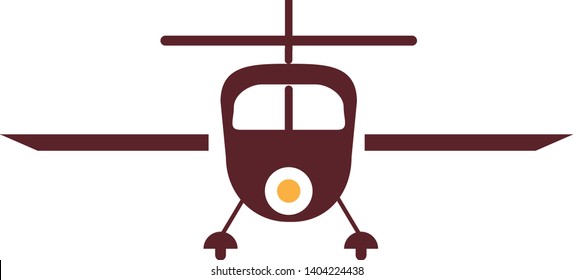 Plane icon in trendy flat design isolated on white background