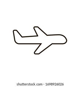 Icono de plano en estilo plano moderno aislado en fondo blanco. Eps 10.