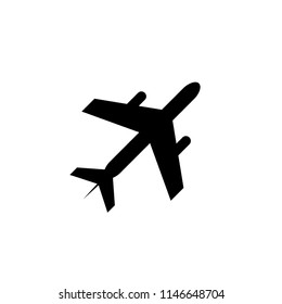 Plane icon vector