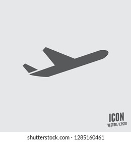 Plane icon vector