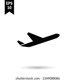 Plane icon vector