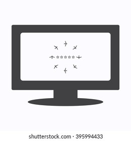 Plane Icon Vector.