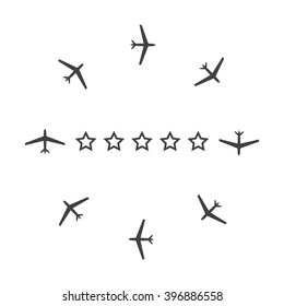 Plane Icon Vector.