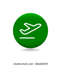 Plane Icon Vector.