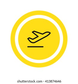 Plane Icon Vector