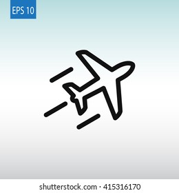 Plane Icon Vector