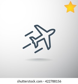 Plane Icon Vector