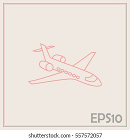 Plane Icon Vector