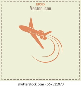Plane Icon Vector
