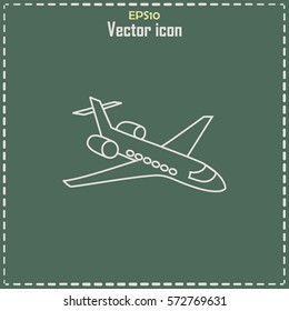Plane Icon Vector