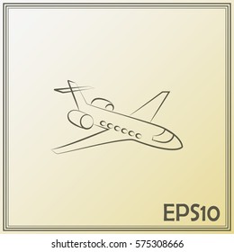 Plane Icon Vector