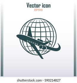 Plane Icon Vector