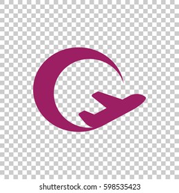 Plane Icon Vector.