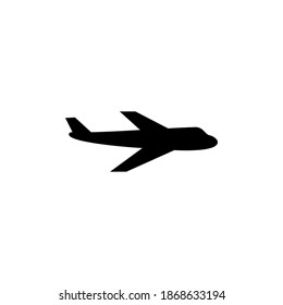 Plane icon vector. Airplane icon vector. Flight transport symbol. Travel illustration. Holiday symbol