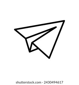 Plane icon vector. Airplane icon vector. Flight transport symbol. Travel illustration. Holiday symbol
