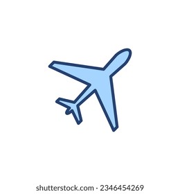 Plane icon vector. Airplane sign and symbol. Flight transport symbol. Travel sign. aeroplane