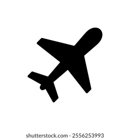 Plane icon vector. Airplane sign and symbol. Flight transport symbol. Travel sign. aeroplane