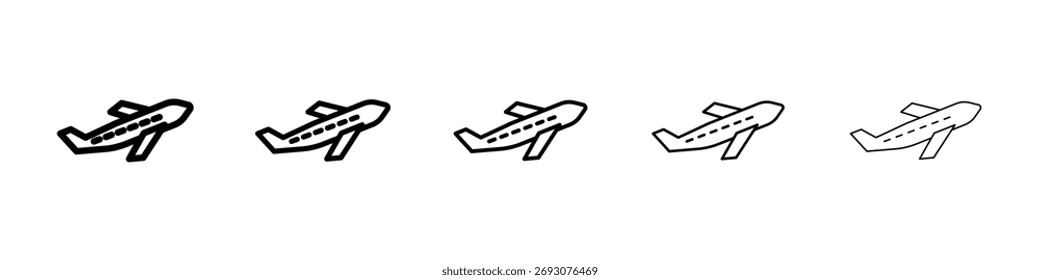 ícone Plano Ilustração de Arte Vetorial
