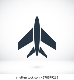 plane icon, vector best flat icon, EPS