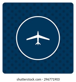 plane. icon. vector design