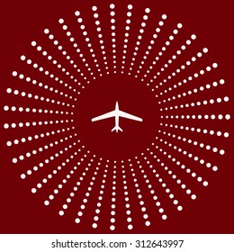 plane. icon. vector design