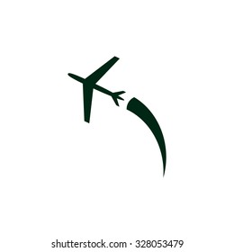 plane. icon. vector design