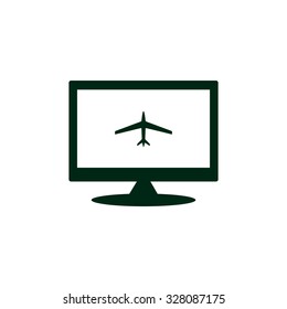 plane. icon. vector design