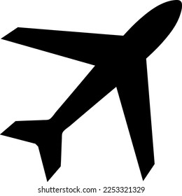 plane icon. plane vector design. sign design illustration on white background..eps