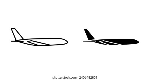 Plane Icon Vector Design Template