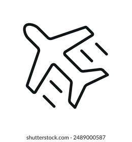 Plane icon vector design templates simple and modern concept