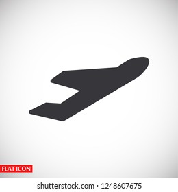 Plane icon. Vector  Eps 10 