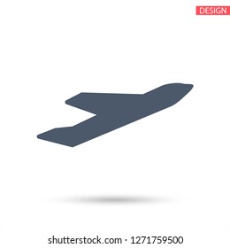 Plane icon. Vector  Eps 10 