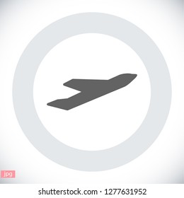 Plane icon. Vector  Eps 10 
