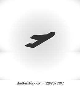 Plane icon. Vector  Eps 10 