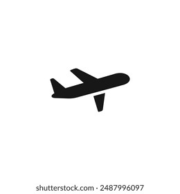 Plane icon vector. EPS 10 editable vector