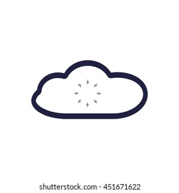 plane Icon, vector, icon flat