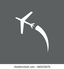 plane Icon, vector, icon flat