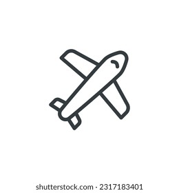 Plane icon, Plane vector illustration