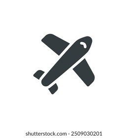 Plane icon, Plane vector illustration