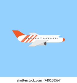 Plane icon. Vector illustration.