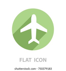 Plane icon. vector illustration