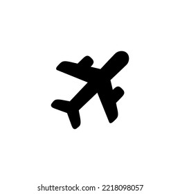 Plane icon vector illustration. Airplane sign and symbol. Flight transport symbol. Travel sign. aeroplane