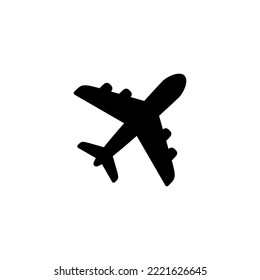 Plane icon vector illustration. Airplane sign and symbol. Flight transport symbol. Travel sign. aeroplane
